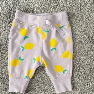 Hanna Andersson 0-3 months baby pants